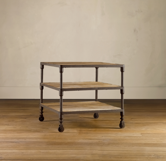 Dutch Industrial Side Table