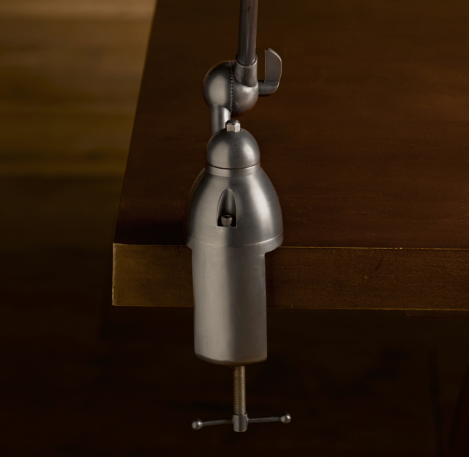 Atelier Task Table Clamp Lamp Bronze
