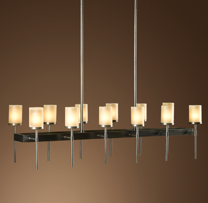 Sloane Rectangular 12-Arm Chandelier