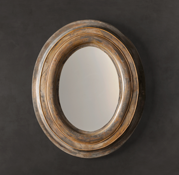 Oval Mirror - Natural