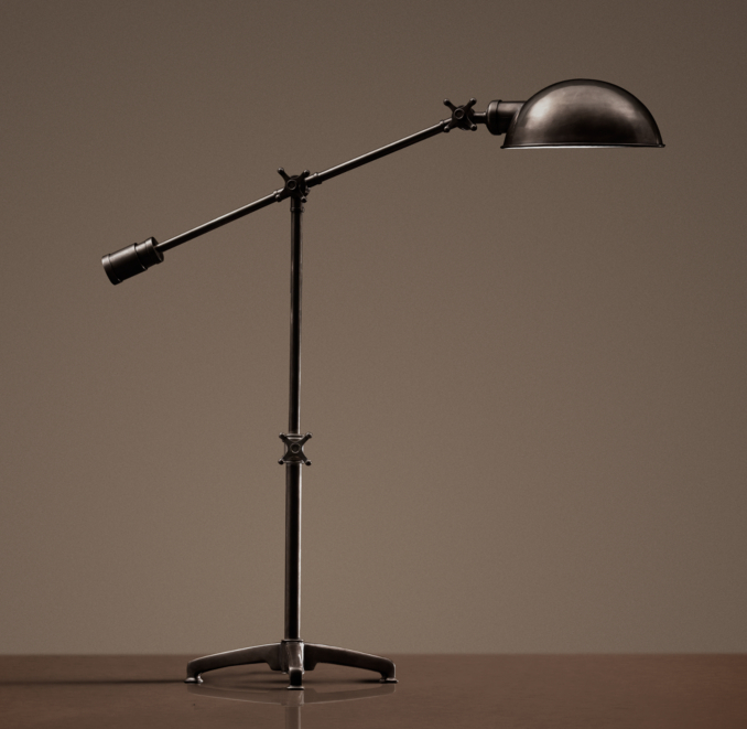 Rowan Pharmacy Task Table Lamp Bronze