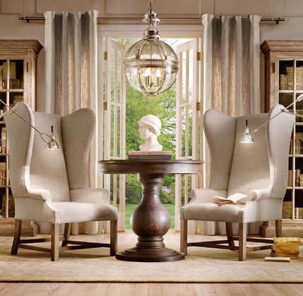 Victorian Hotel Pendant Polished Nickel