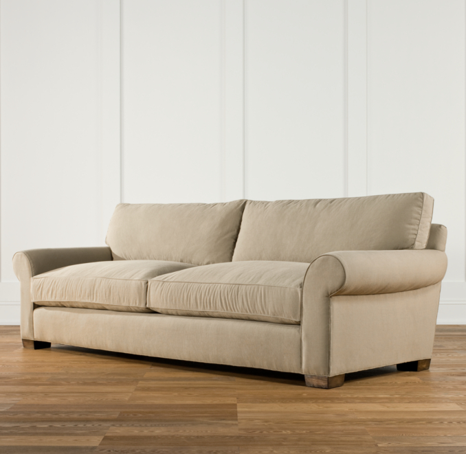 Grand-Scale Roll Arm Upholstered Sleeper Sofas