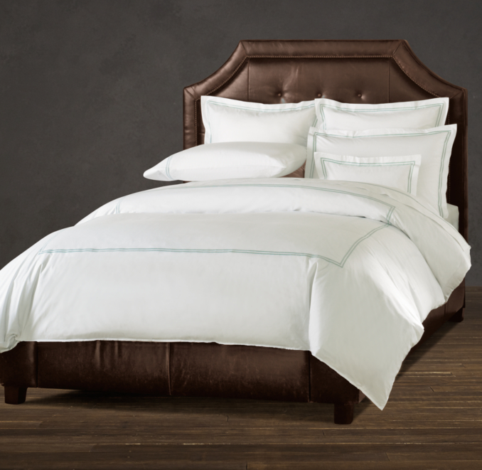 Delano Leather Bed