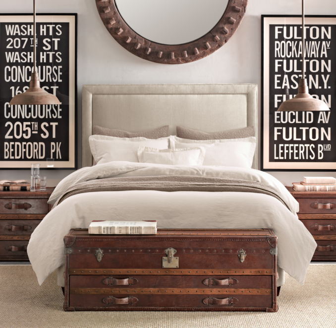 Wallace Upholstered 60" Bed