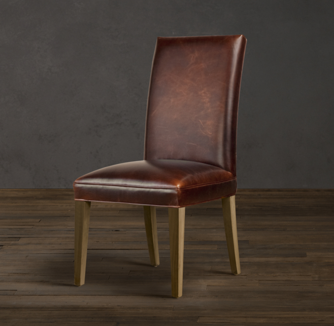 Hudson Parsons Leather Side Chair