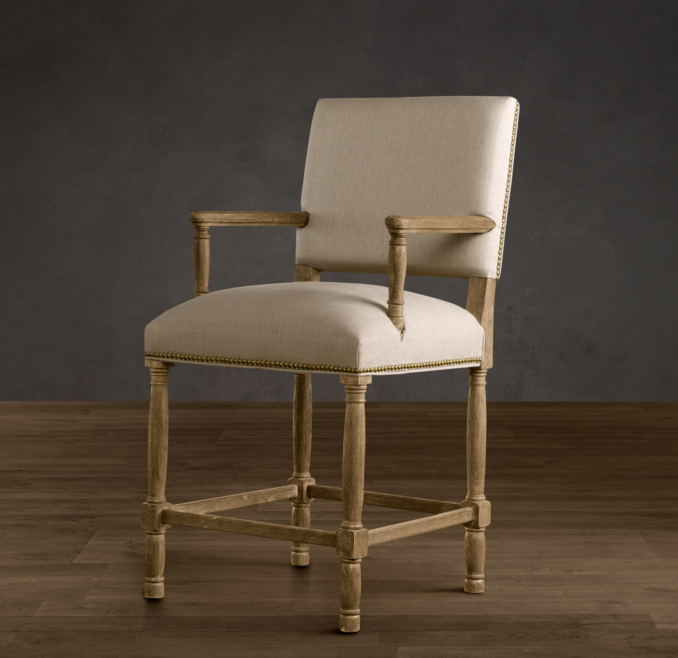 Empire Parsons Upholstered Counter Stool