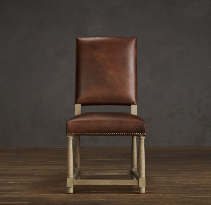 Empire Parsons Leather Side Chair