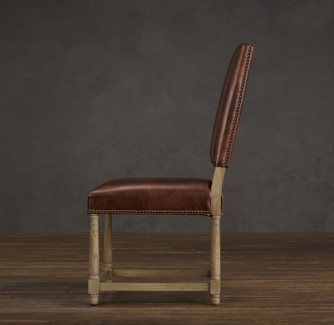 Empire Parsons Leather Side Chair