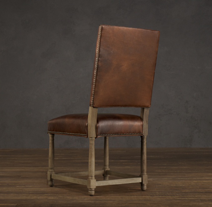 Empire Parsons Leather Side Chair