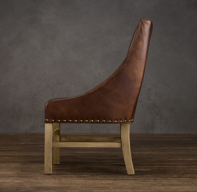 Nailhead Leather Chair