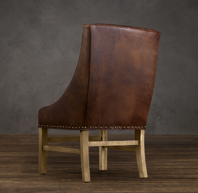 Nailhead Leather Chair