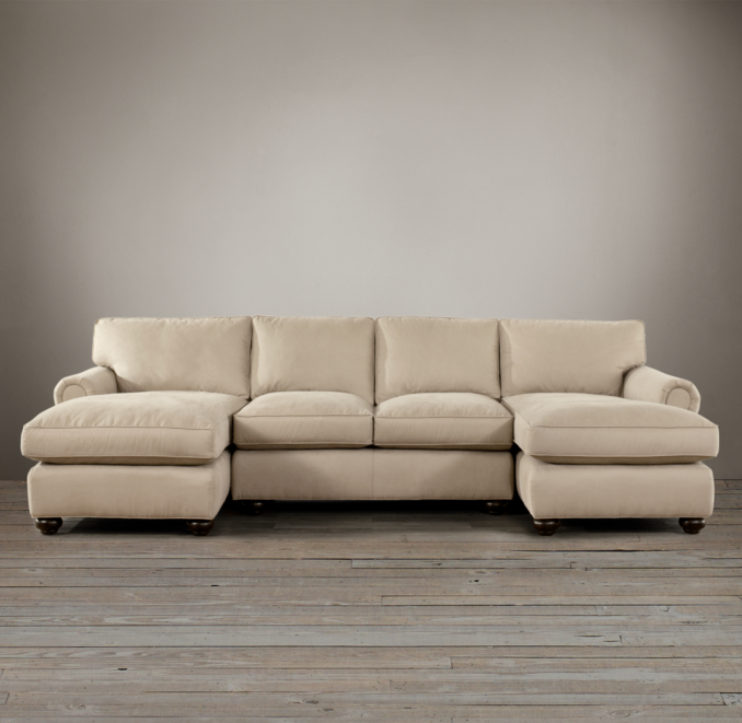 Lancaster Upholstered U-Chaise Sectional