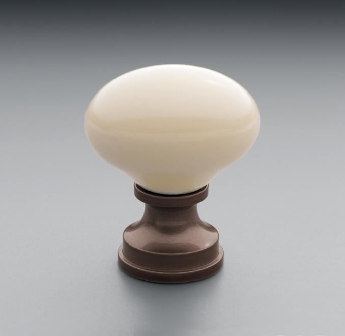 Ceramic Knob-Ivory