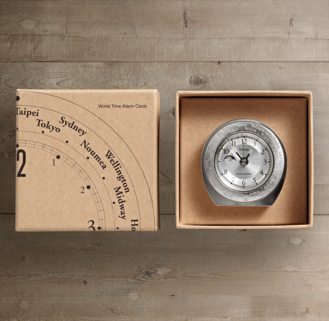 Mini World Time Alarm Clock