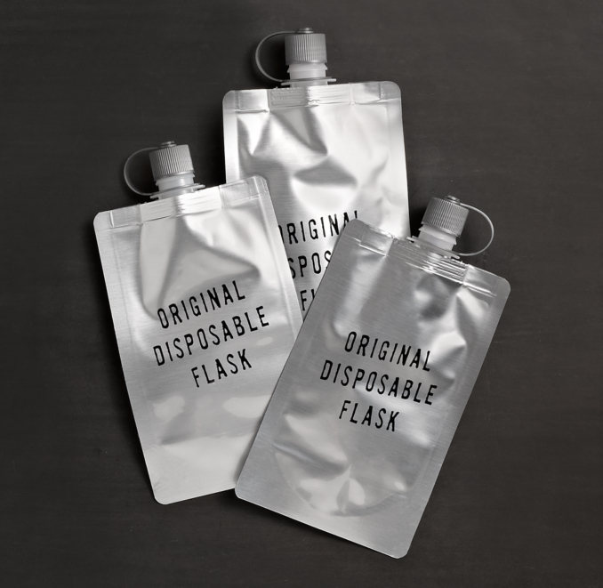 The Original Disposable Flasks (Set of 3)