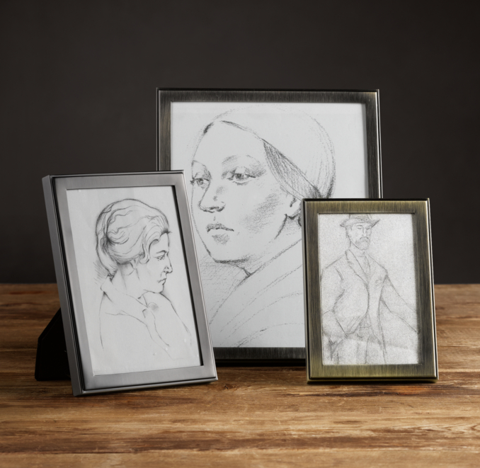 Hampton Narrow Chestnut Frames
