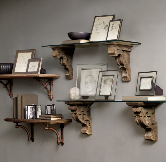 Hampton Narrow Chestnut Frames