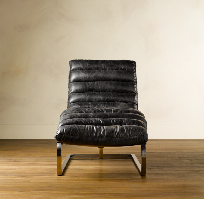 Oviedo Leather Chaise