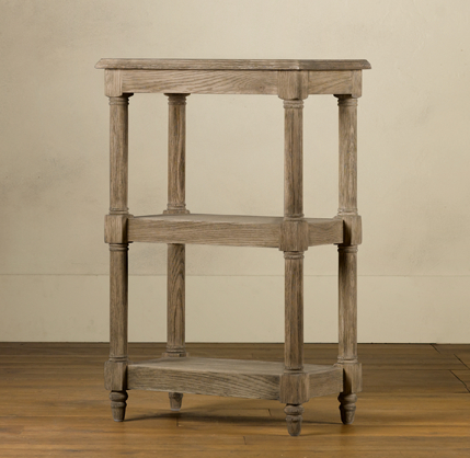 Weathered Oak Étagère Small