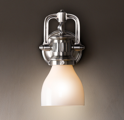 1920s Factory Sconce