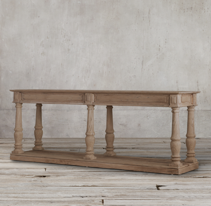 Distressed Rectory Consoles