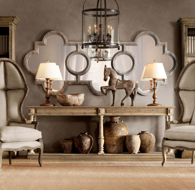 Distressed Rectory Consoles