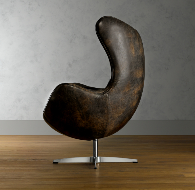 1950s Leather Copenhagen Chair