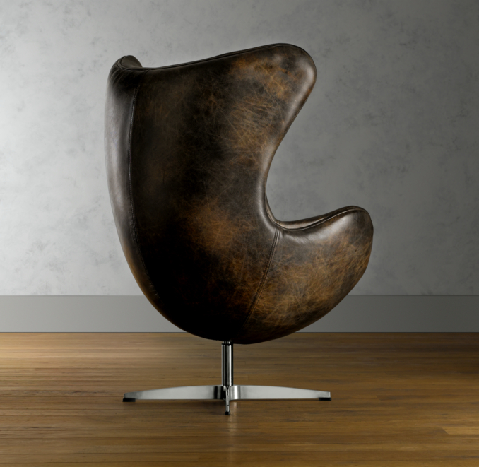 1950s Leather Copenhagen Chair