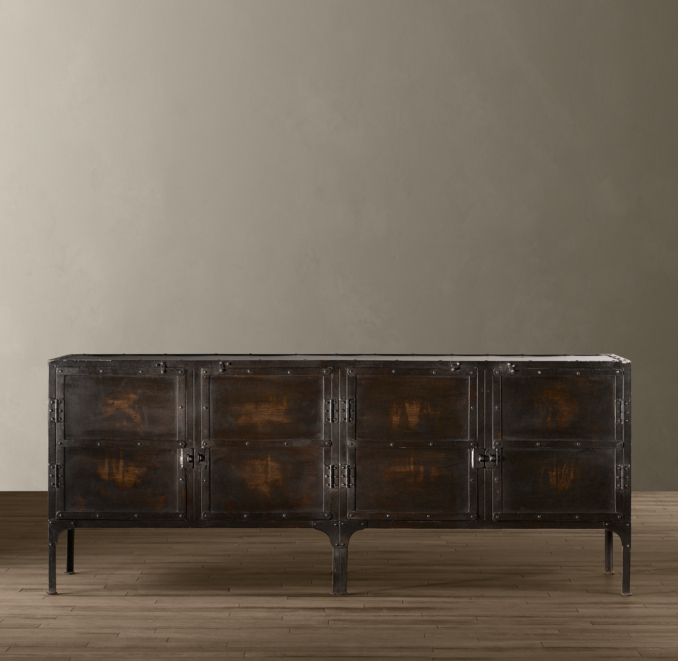 76" Industrial Tool Chest Console