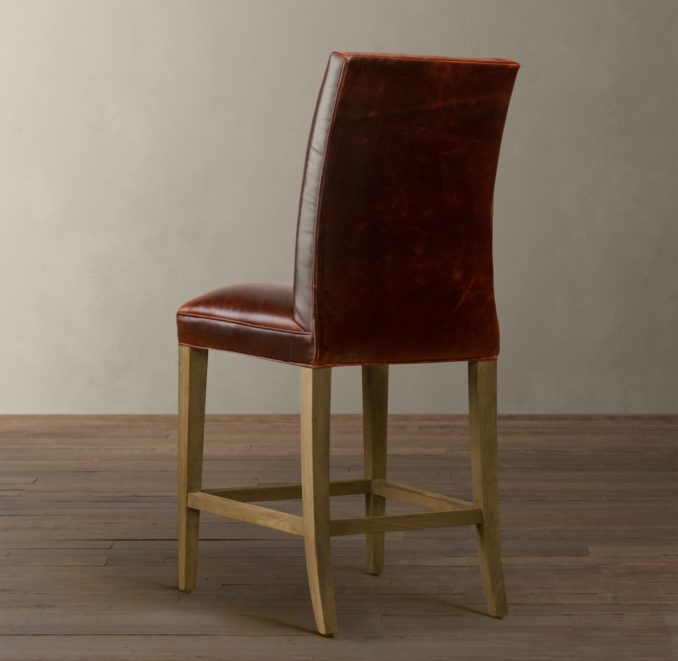 Hudson Parsons Leather Counter Stool