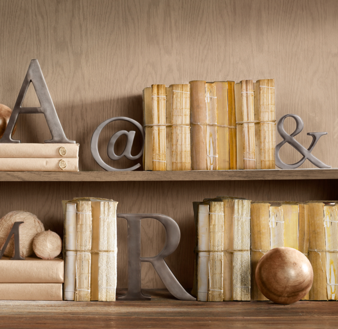 Antiqued Uncovered Book Bundles