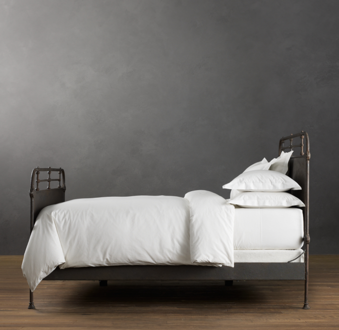French Académie Iron Bed