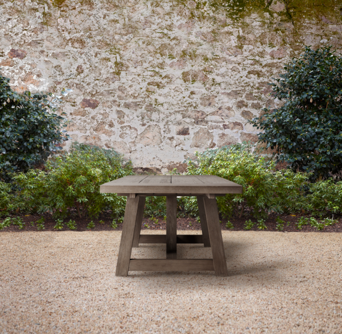120" Provence Beam Rectangular Dining Table