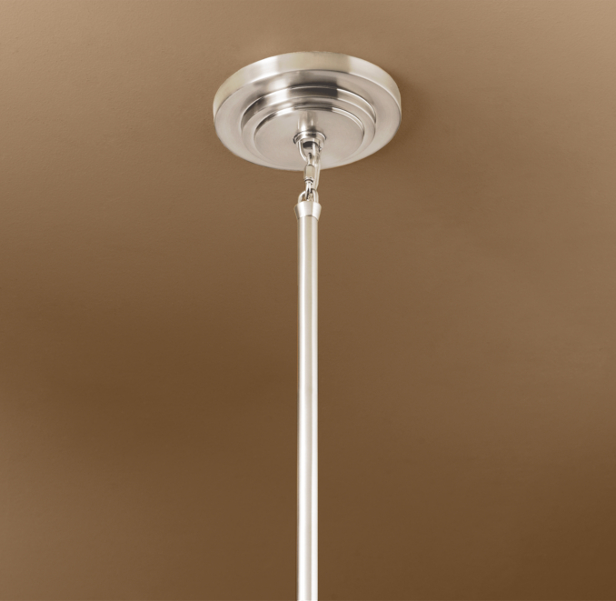 Barrel Shade Pendant Black Linen 