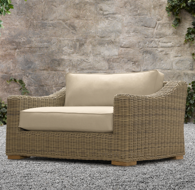 Provence Luxe Chair-and-a-Half Cushions