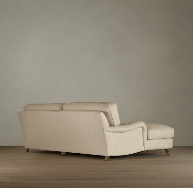 English Roll Arm Upholstered Daybed
