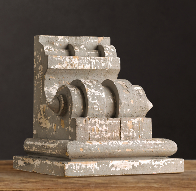 Antiqued Wooden Corbel