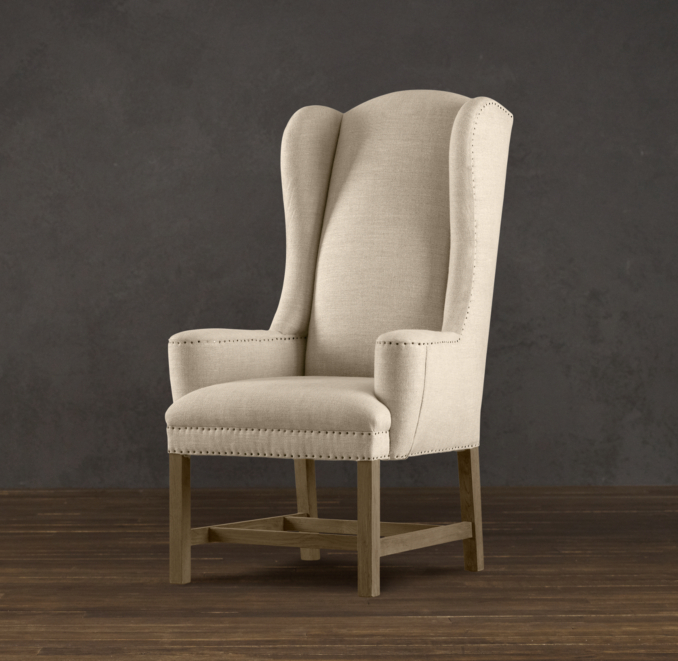 Belfort Wingback Upholstered Dining Chair