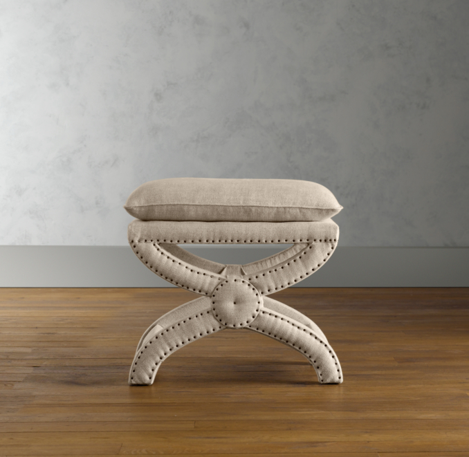 Toscane Nailhead Bench