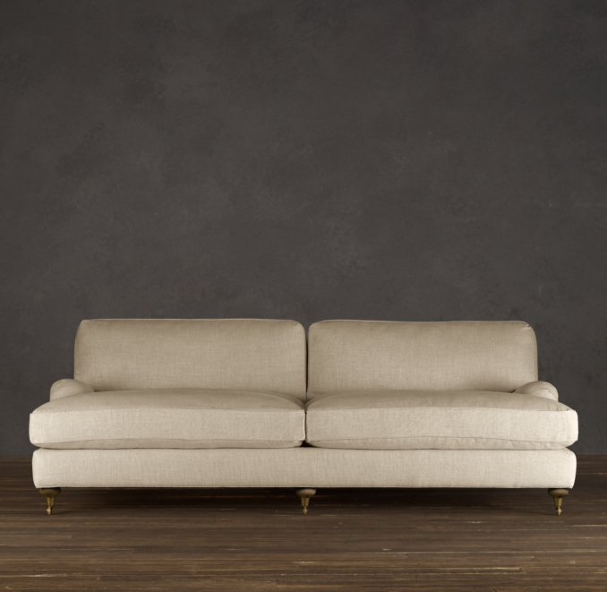English Roll Arm Upholstered Daybed