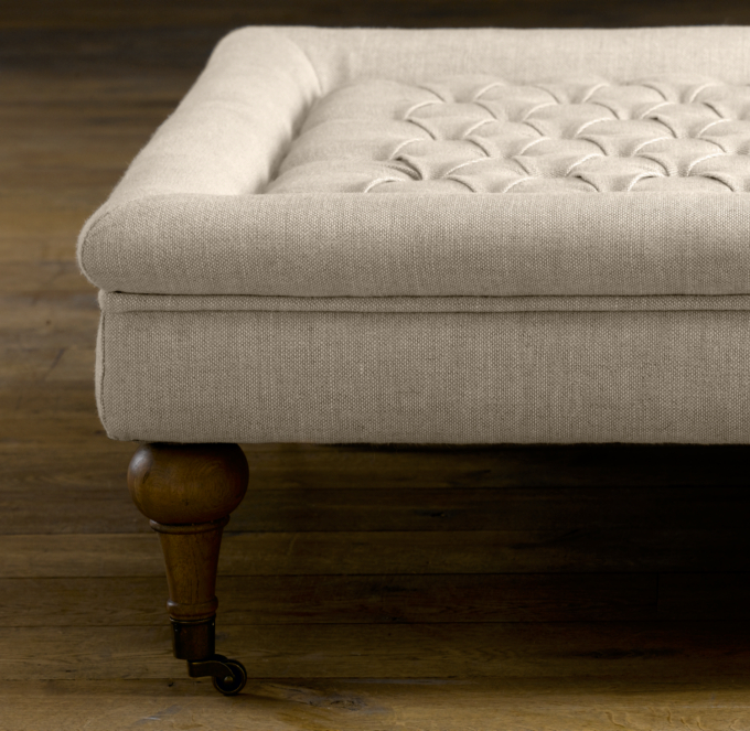 Tufted Coffee Ottoman