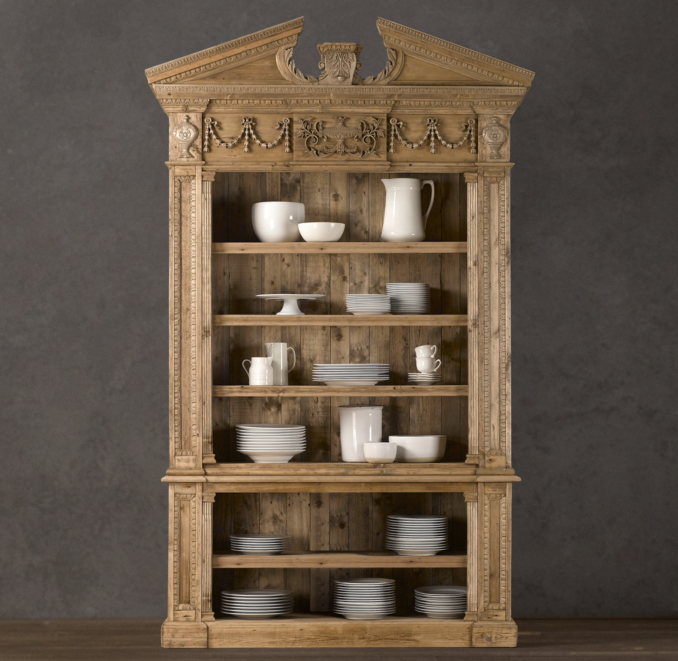Entablature Bookcase