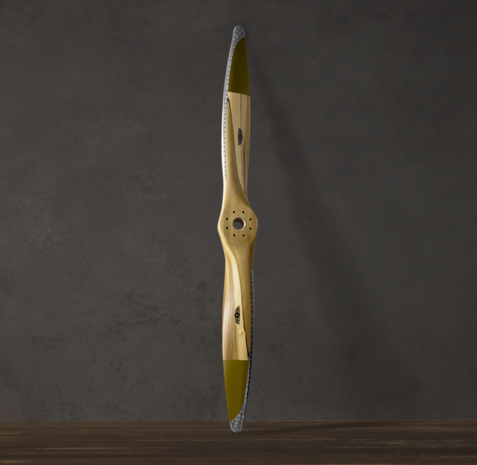 1930s Solid Wood Airplane Propeller