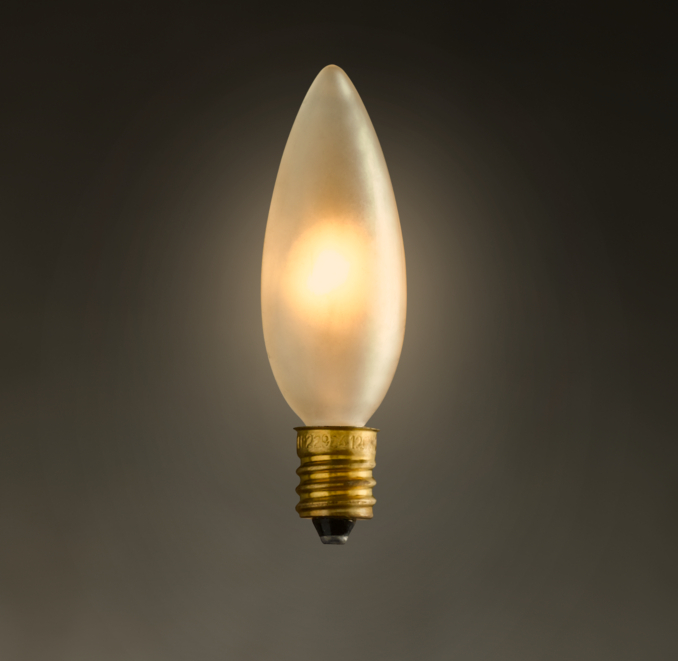 Torpedo Candelabra Frost Bulb (Set of 6)