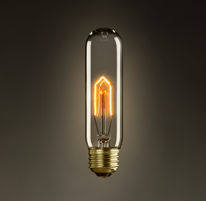 T10 Incandescent Clear Bulb