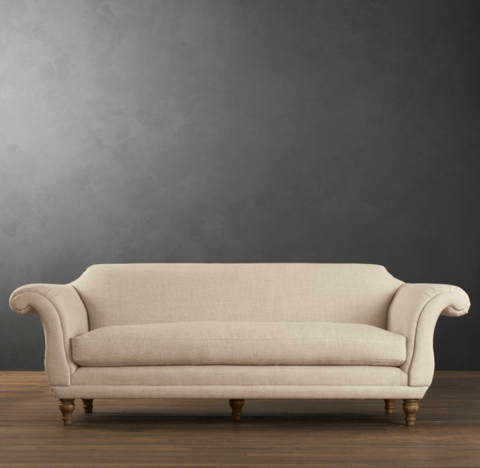 108" Regency Upholstered Sofa