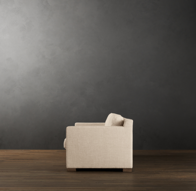 Collins Upholstered Sofas With Nailheads