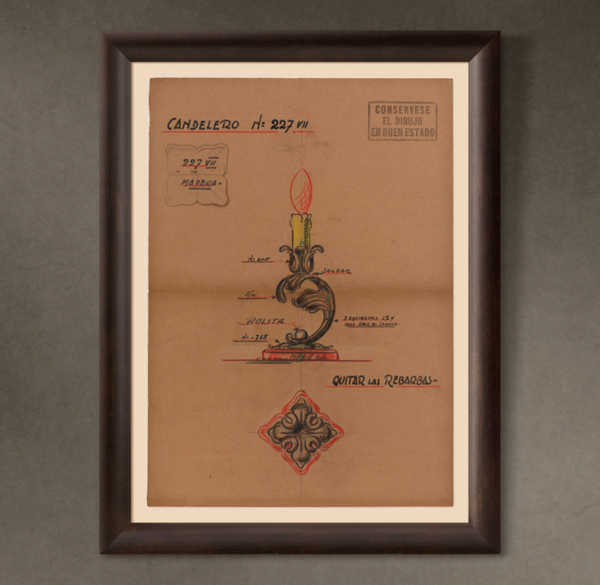 Candelero ("Candleholder"), 1943
