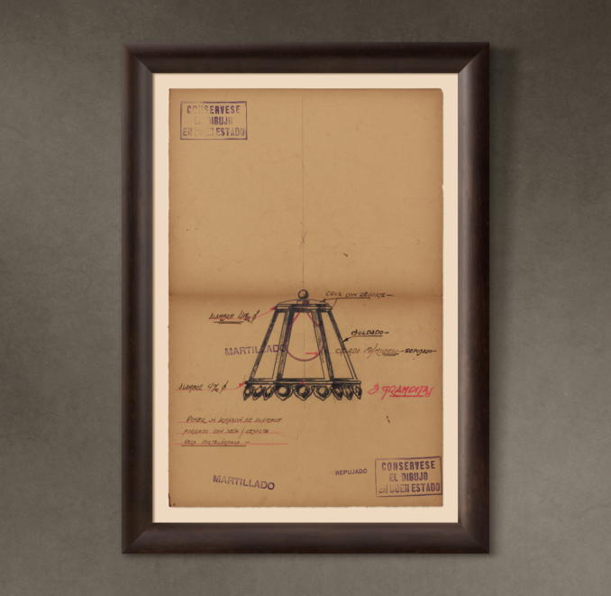 Pantalla para Lámpara ("Lampshade for Lamp"), 1933